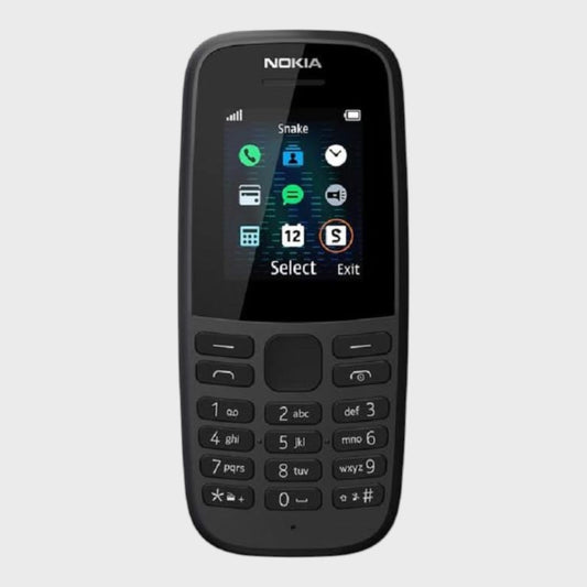 Nokia 105 4th Edition Mobile Phone - Black