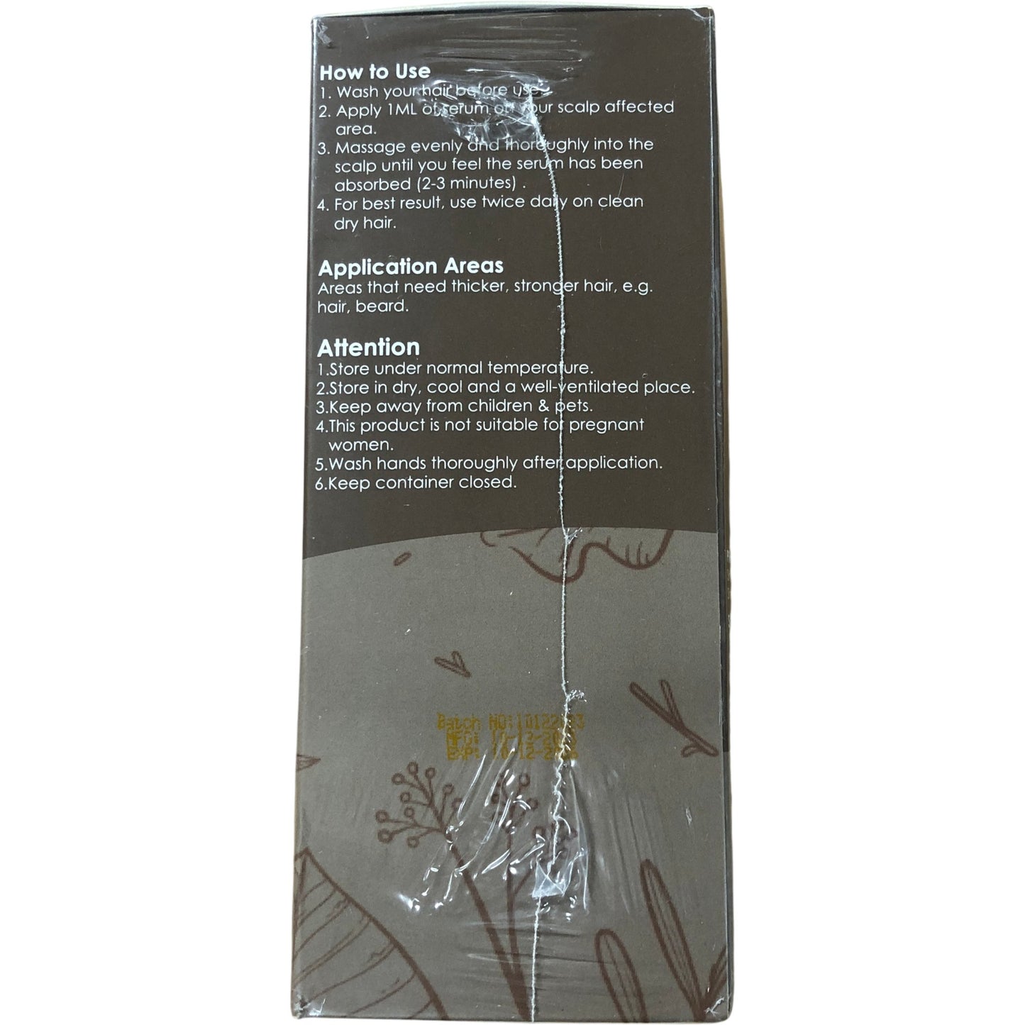 SALUBRITO 5% Minoxidil Hair Regrowth Treatment Unscented 120ml Two Month Supply