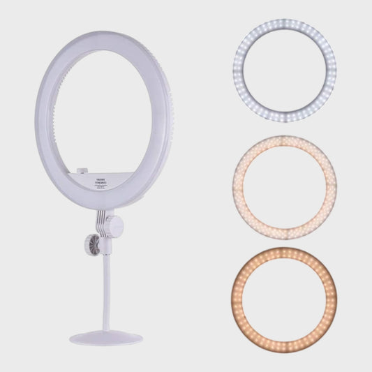 Yongnuo LED Light Ring with Battery - 3200K-5500K (YN208S)