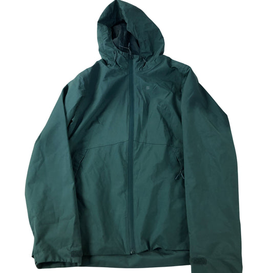 Mountain Warehouse Waterproof Breathable Hooded Jacket UK8 Women's Green Windbr