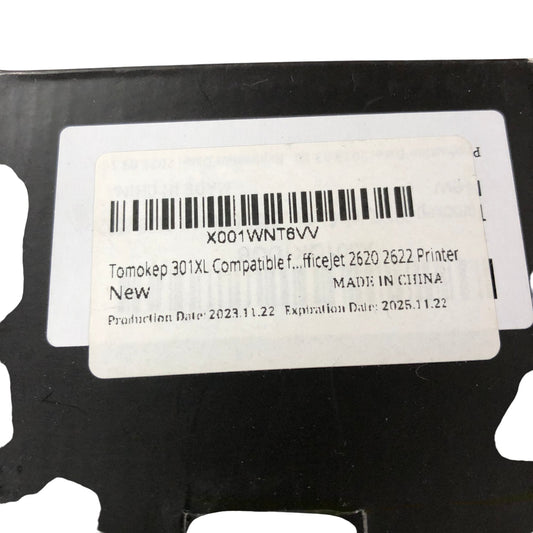 Tomekep 301XL Ink Cartridges Black Tri Colour Compatible High Yield For HP