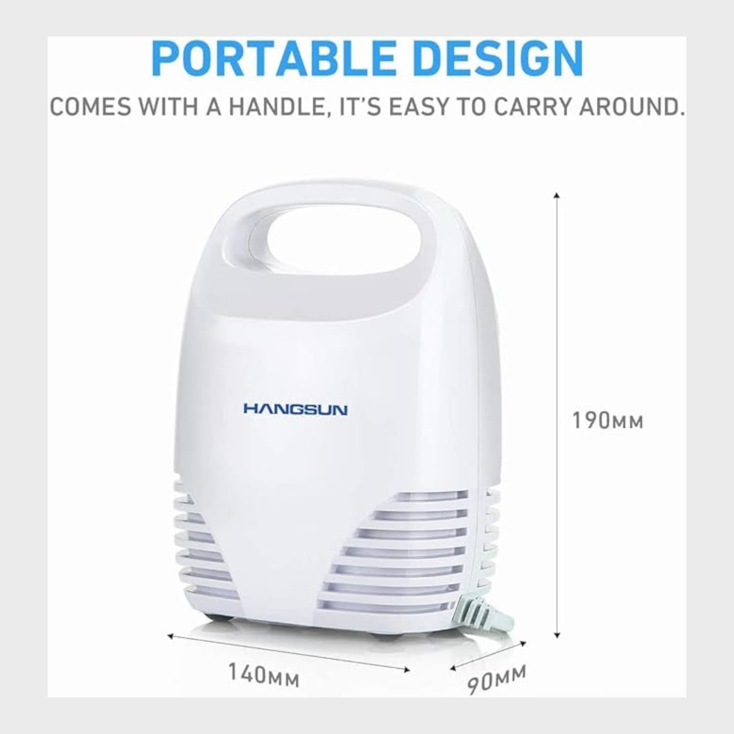 HANGSUN CN560 Compressor Nebulizer Home Use Effective Medicine Delivery