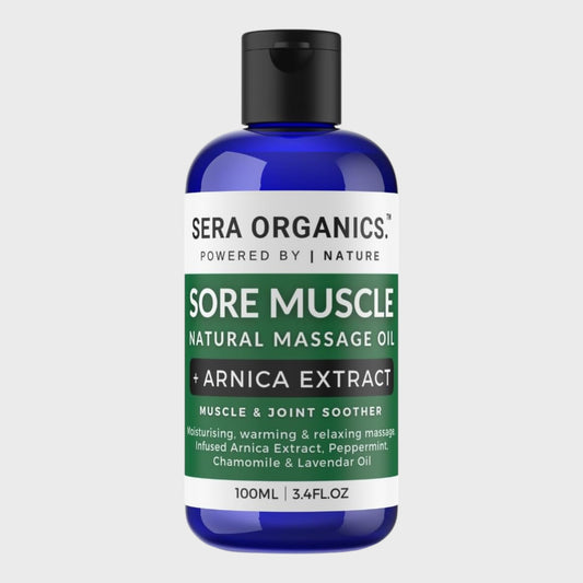 Sera Organics Sore Muscle Massage Oil - Arnica - 100ml