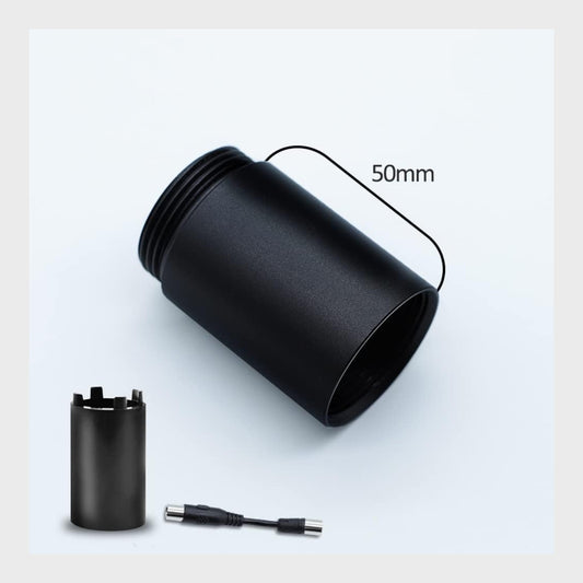 Hikig 50mm Aluminium Alloy Flight Stick Grip Extension Kit - Black