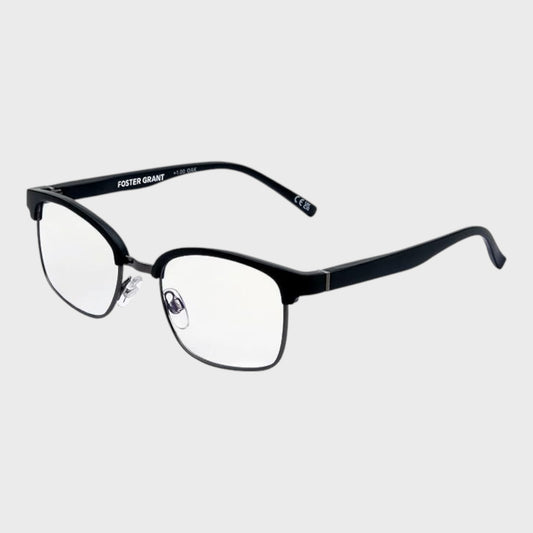 Foster Grant Oak Blue Light Filter Reading Glasses