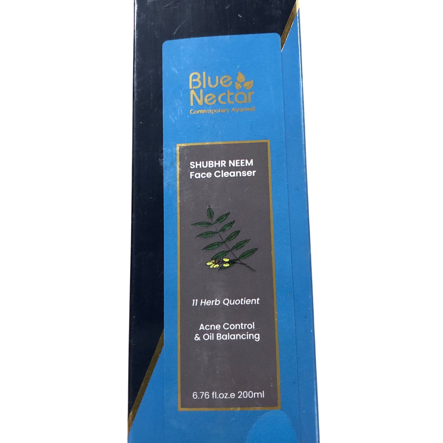 BLUE NECTAR SHUBHR NEEM Face Cleanser 200ml Acne Control Oil Balancing