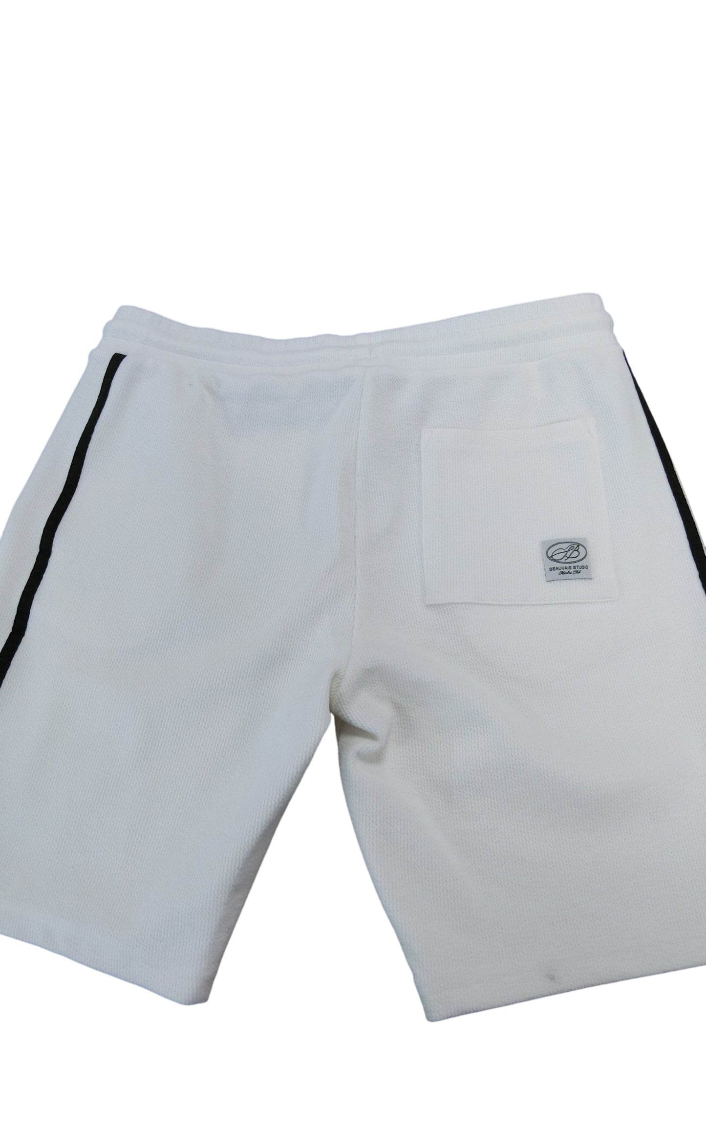 River Island Studios Men’s White Shorts Size UK M Athletic Style With Pockets
