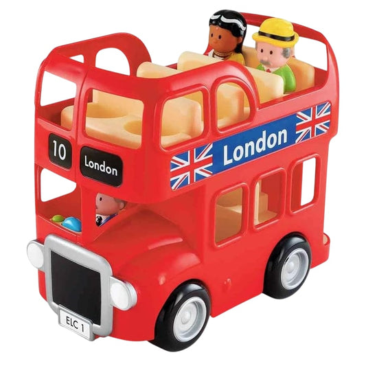 Happyland London Bus Toy Fun Educational Play Set for Ages 2 to 5