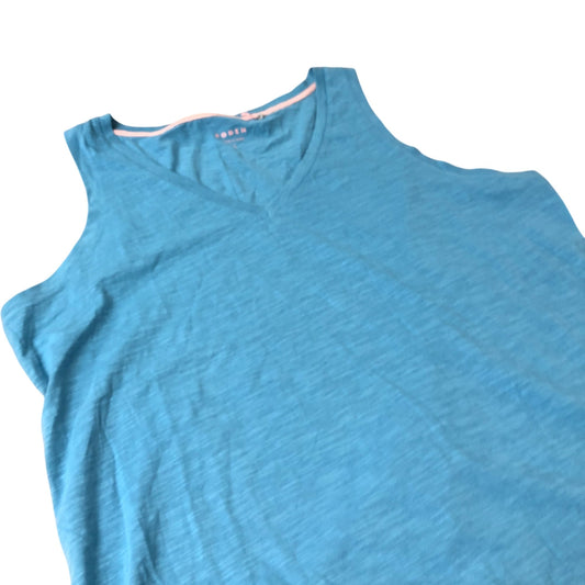 Boden V Neck Tank Top Women's Cotton Sleeveless Casual Wear UK14