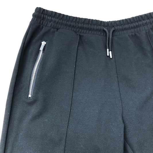 River Island Black Joggers With Zip Pockets Size M