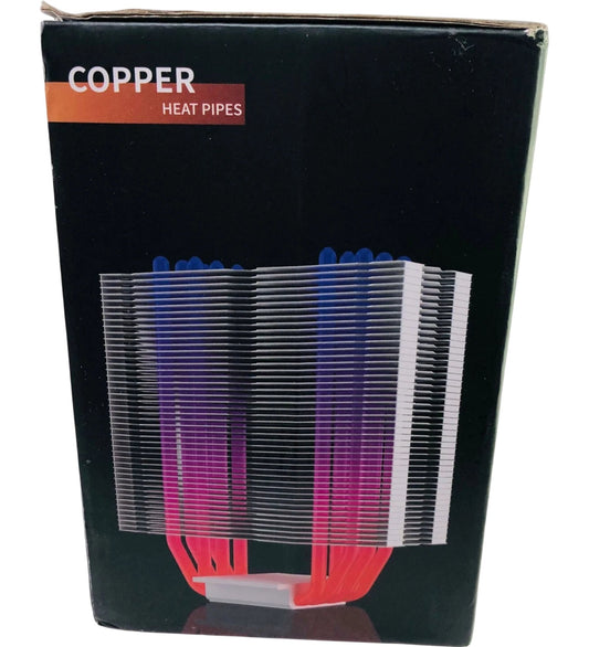 upHere SS5 SS6 CPU Cooler Black Edition Heat Pipe 120mm Cooling Fan