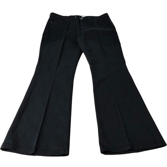 Branded Black Fitted Flare Jeans - Size 16R