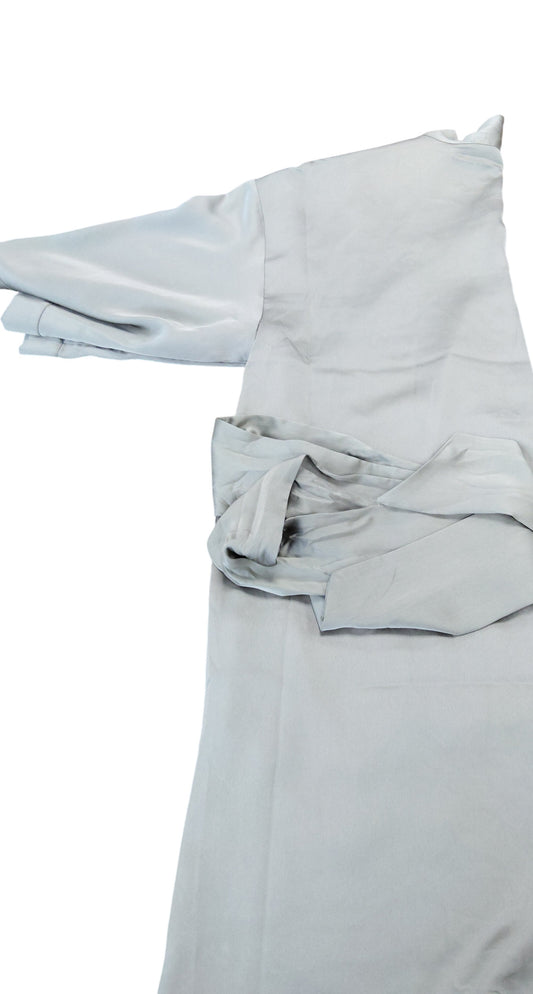 Ladies L Kimono Robe Modern Style Beige Long Sleeve Soft Material