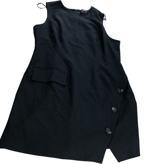 River Island Shift Dress Women's Black Sleeveless Classic Design Style UK10
