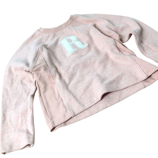Reiss Girls Sweater Pink Crew Neck Long Sleeve Casual Jumper 10-11 Years