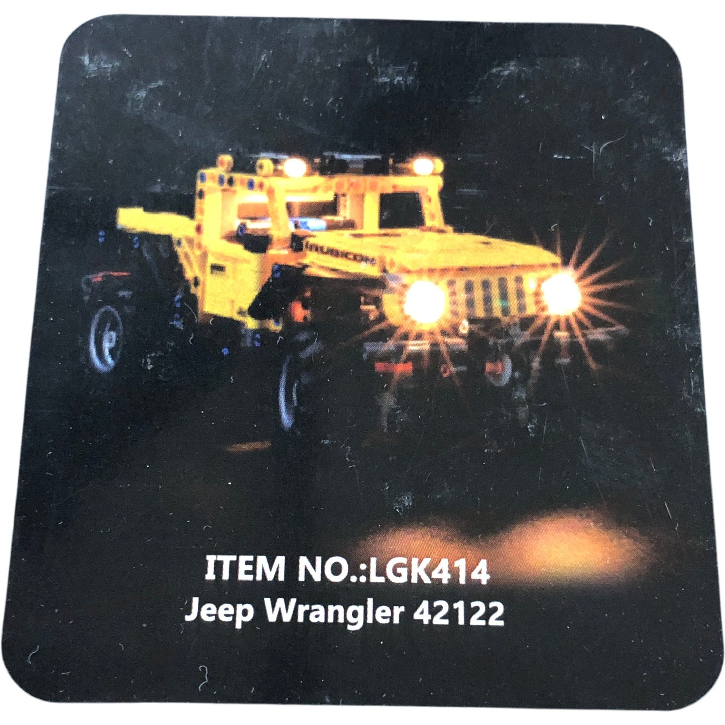 Lighting Kit For LEGO Jeep Wrangler 42122 Model LGK414 Light Set New