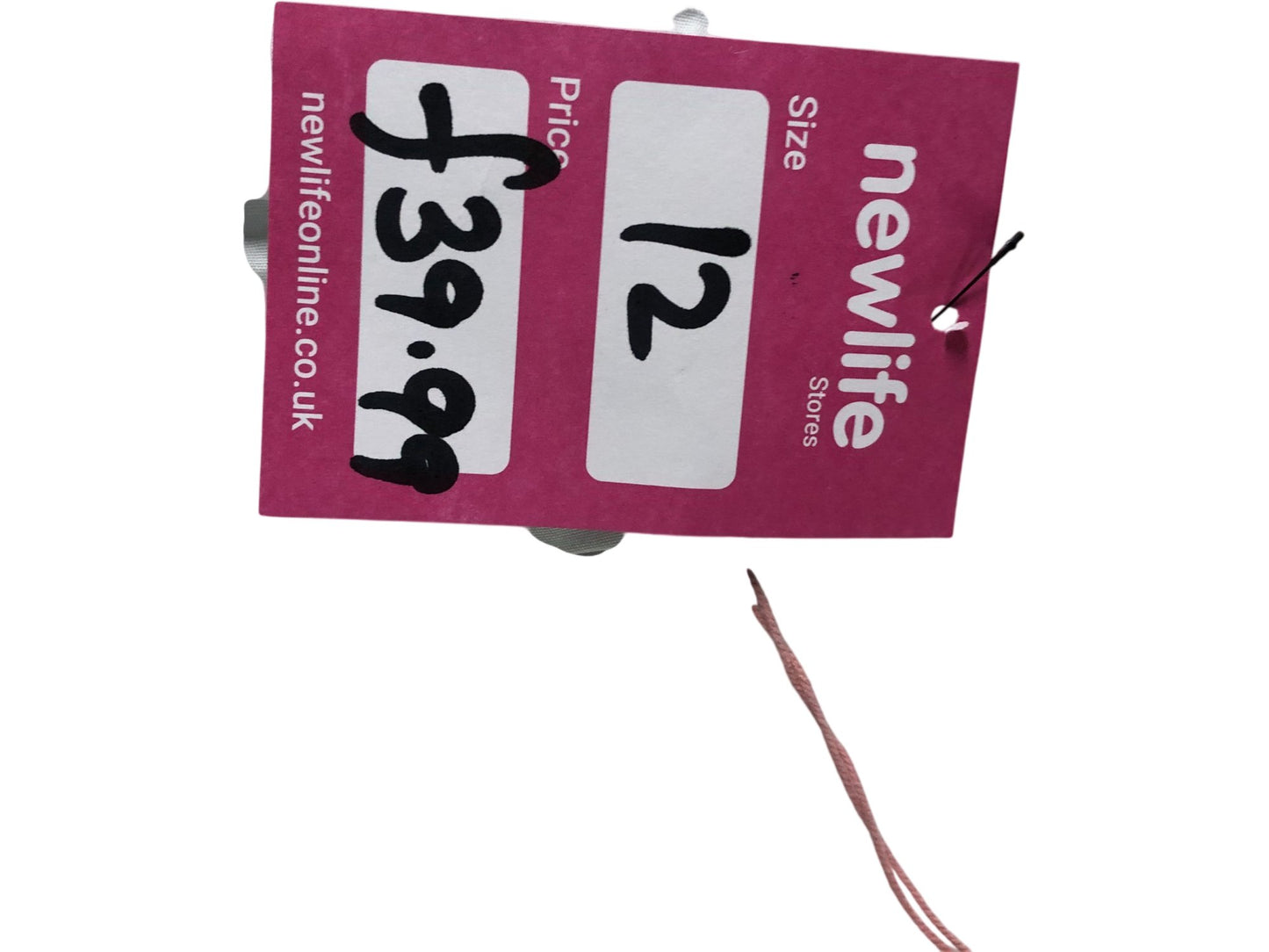 Women's White Dress Size 12 Multicoloured Striped Smock Style