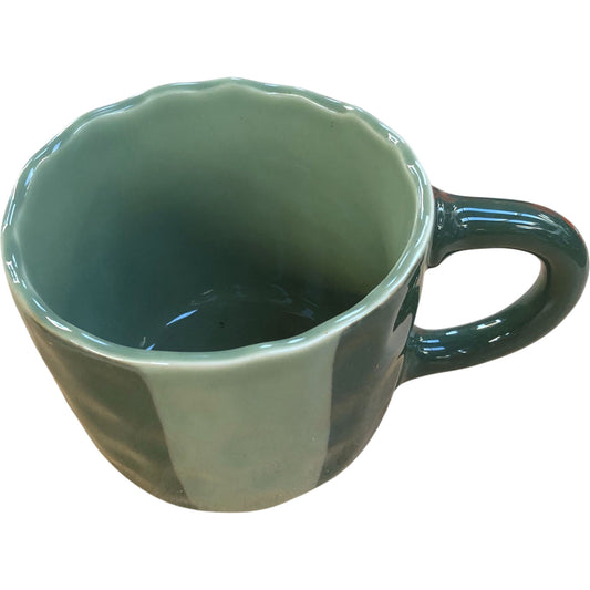 Stylish Green Ceramic Mug Coffee Cup