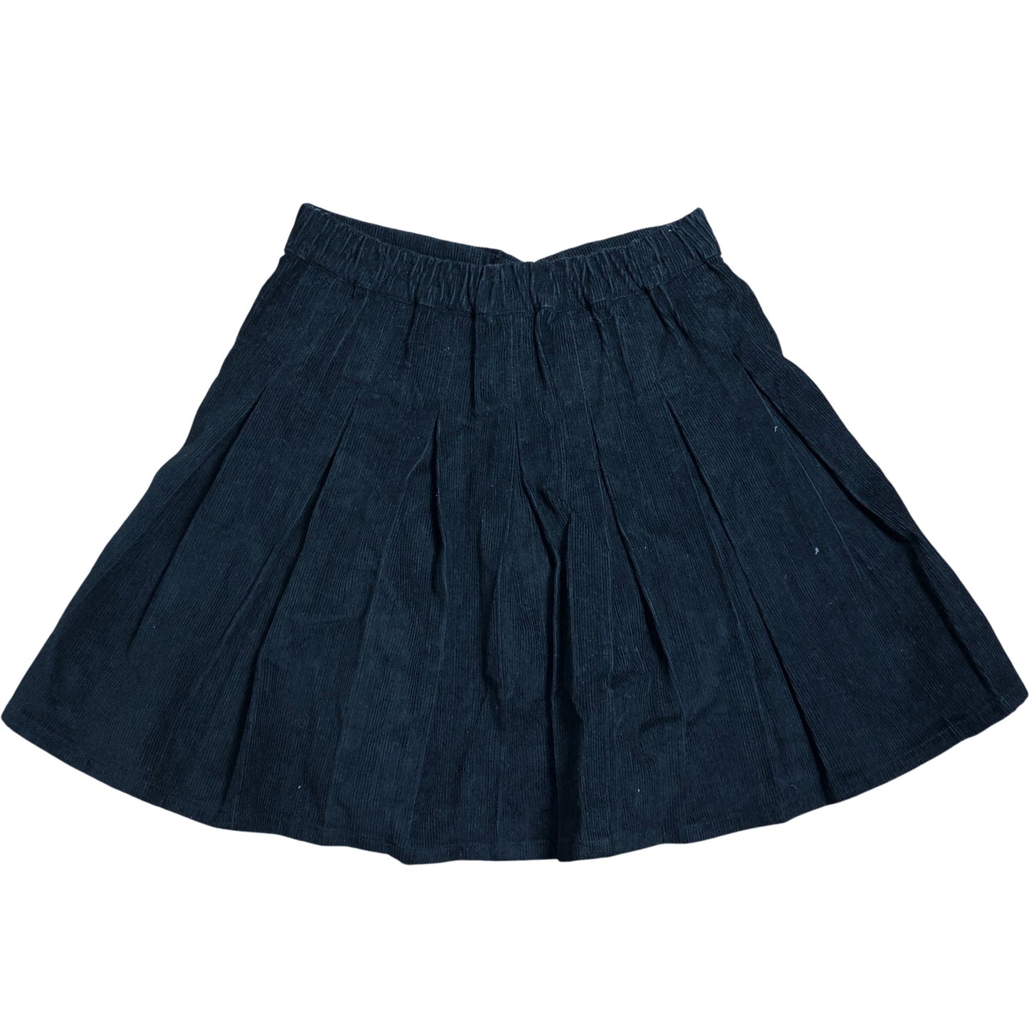 Angel & Rocket Girls Black Pleated Skirt With Buttons Size 7-8 Years Stylish