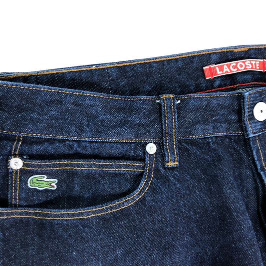 Lacoste Live Slim Fit Jeans W33 L32 Men's Dark Wash Denim Trousers