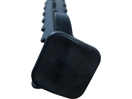 Ground Anchors Set With Rope Durable Heavy Duty Tent Pegs Black Camping Gear