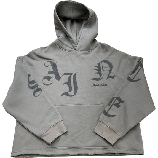 River Island Sainte Violette Hoodie Size M Men's Casual Grey Pullover Sweatshirt