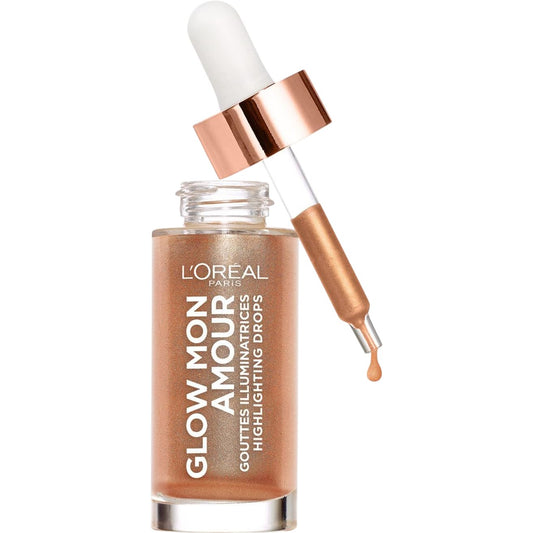 L'OREAL Glow Mon Amour Highlighting Drops Liquid Illuminator 03 Bronze In Love