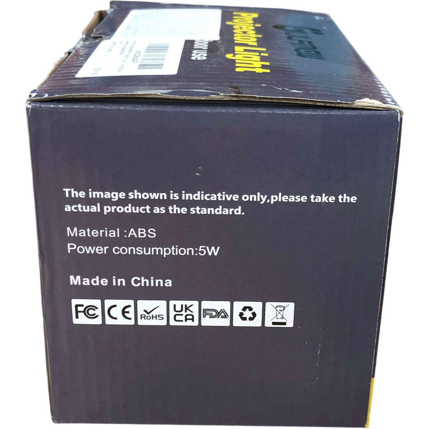 Gulfmew Outdoor & Indoor Projector Light Garden Decoration 5W White Light