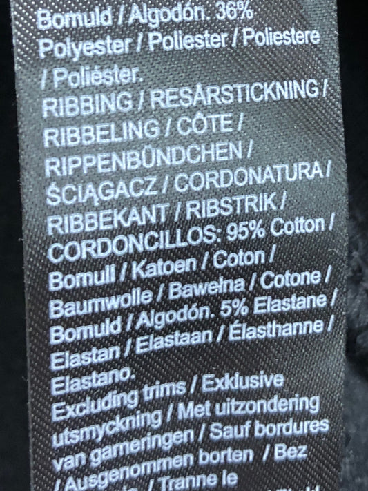 River Island Girls Black Hoodie With Leopard Print Headphones Size 4-5 Years