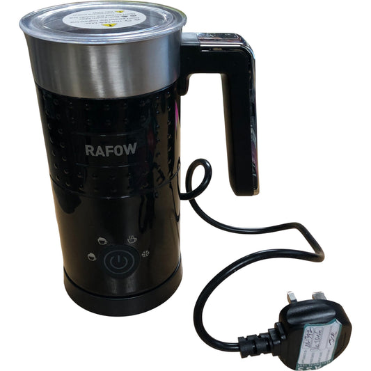 RAFOW Milk Frother N22-B 500W Electric Whisk for Latte Frothing and Heating