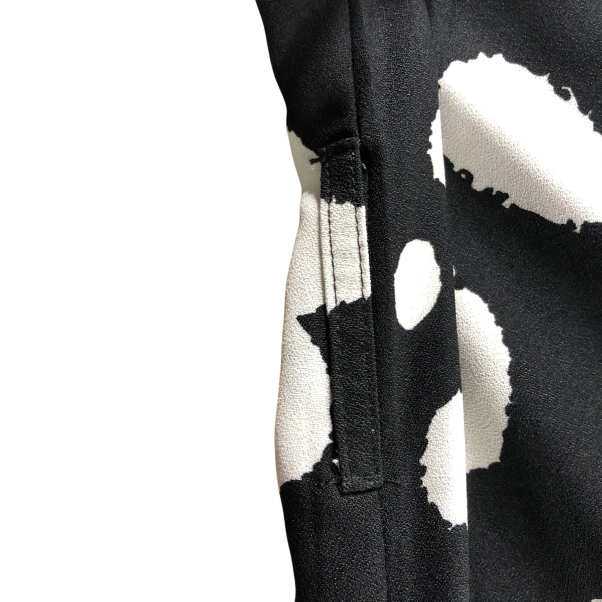 Dancing Leopard UK10 Women's Black White Leopard Print Shirt Dress