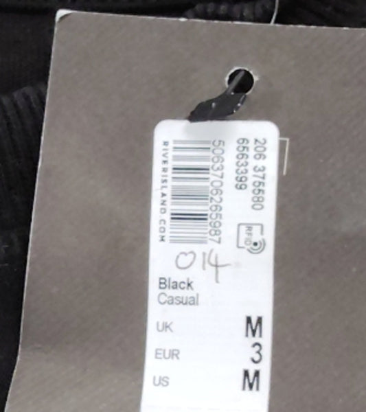 River Island Montreal Racing M T-Shirt Black Men’s New With Tags