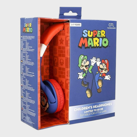 Super Mario Wired Kids Headphones