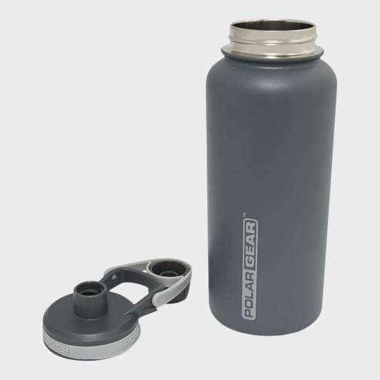 Polar Gear Stainless Steel Hydration Bottle - 950ml - Graphite