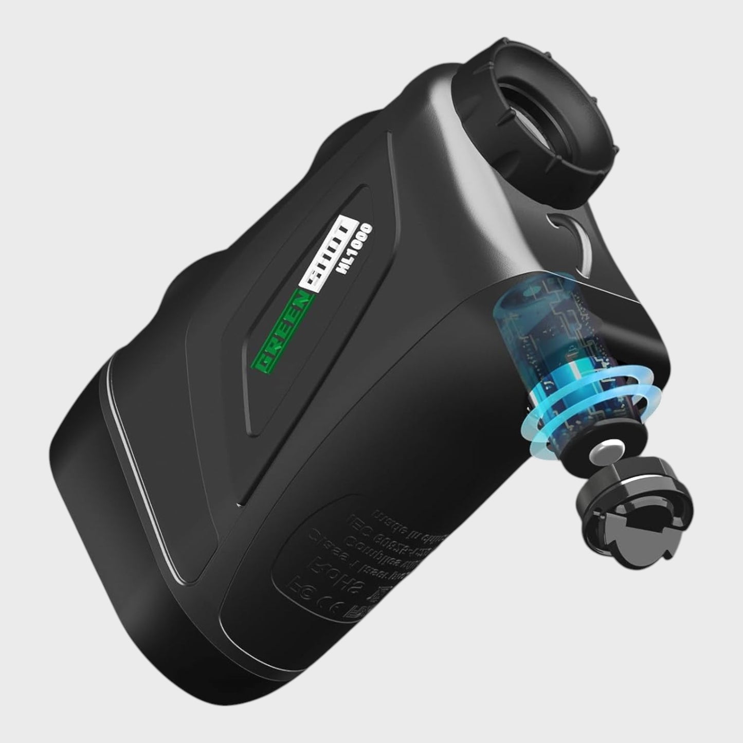 Green Shot Laser Rangefinder for Golf, Airsoft & Climbing - HL1000