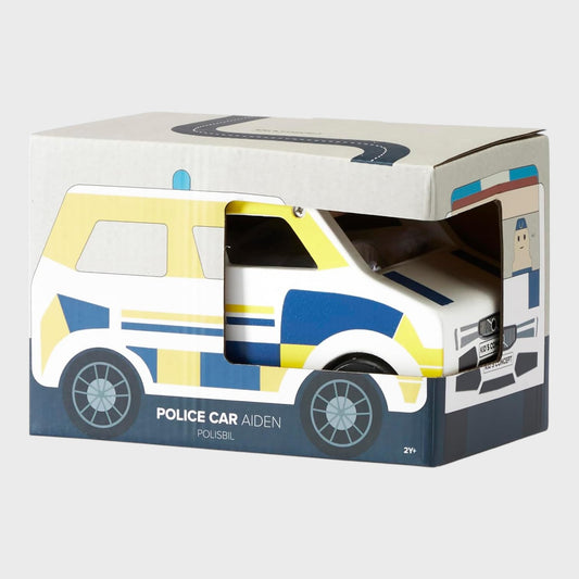 Kid's Concept Aiden Wooden Police Car Set