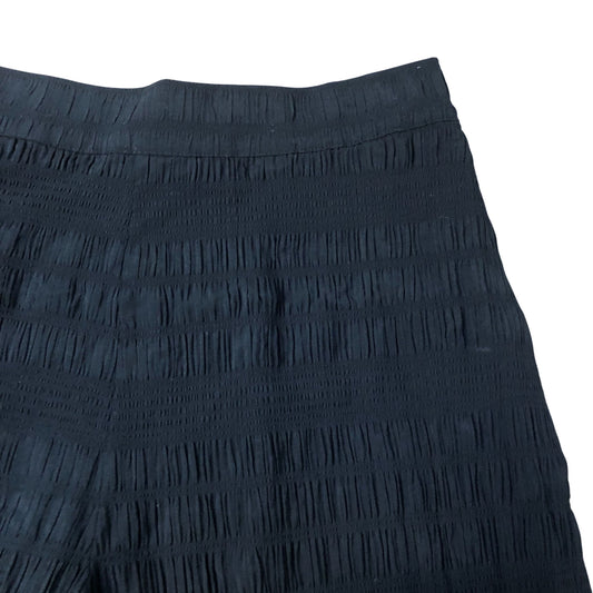 Black Wide Leg Trousers Comfort Stretch Size 14