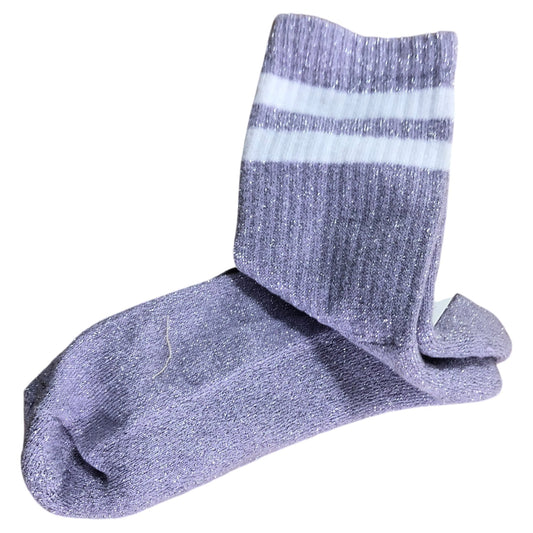 River Island Purple Light Sparkly Socks One Size Women's Fashion Accessories