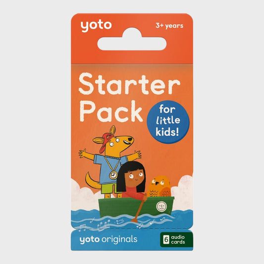 Yoto Starter Pack for Kids - 6 Audio Cards