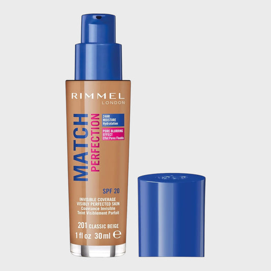 Rimmel Match Perfection Foundation SPF 20 - Classic Beige (201)
