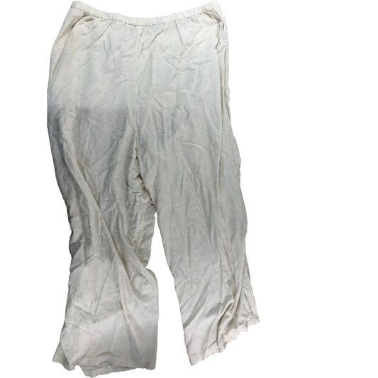 River Island Stone Light Trousers XL Women's Casual Lightweight UK