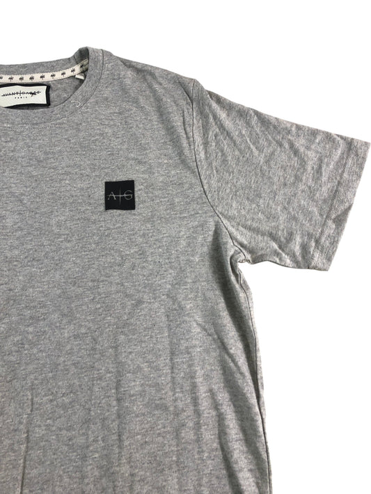 AVANT GARDE Sawton Grey T-Shirt Size L Men's Short Sleeve Cotton Top