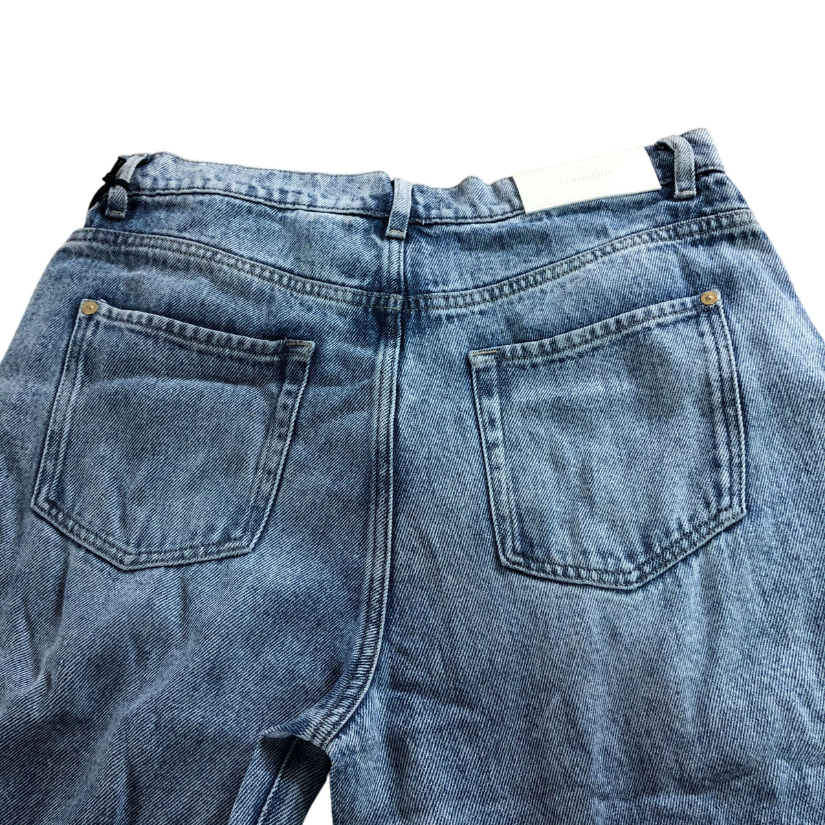 For All Mankind Scout Wide Leg Jeans Size 16 Women's Light Blue Wash Denim