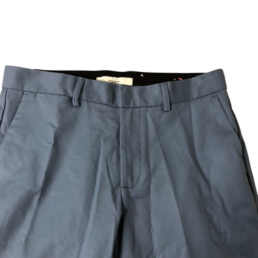 River Island 30R Men's Trousers Slim Fit Cotton Blend Blue Smart Casual