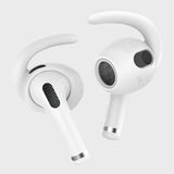AHAStyle Silicone Ear Hooks for AirPods 3 3 Pairs S/M/L Universal Fit White