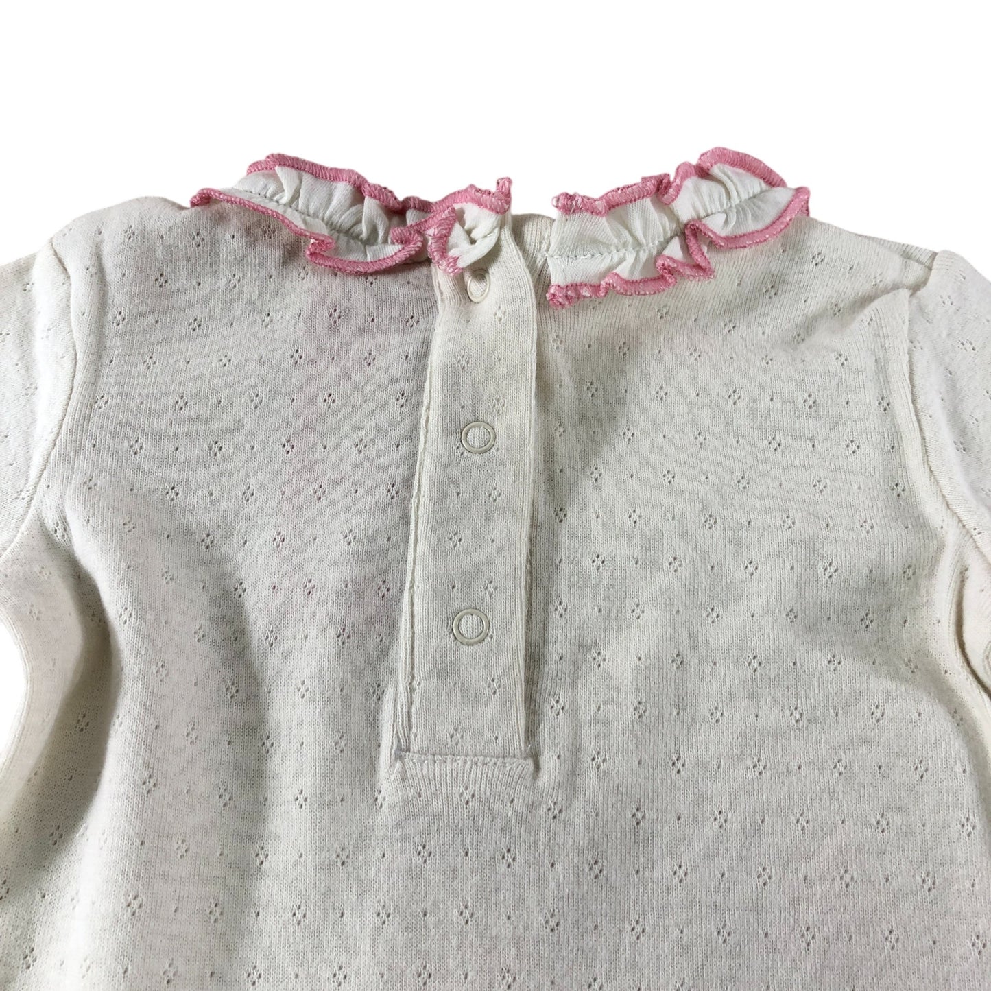 Boden Cream Bodysuit - 12-18 Months