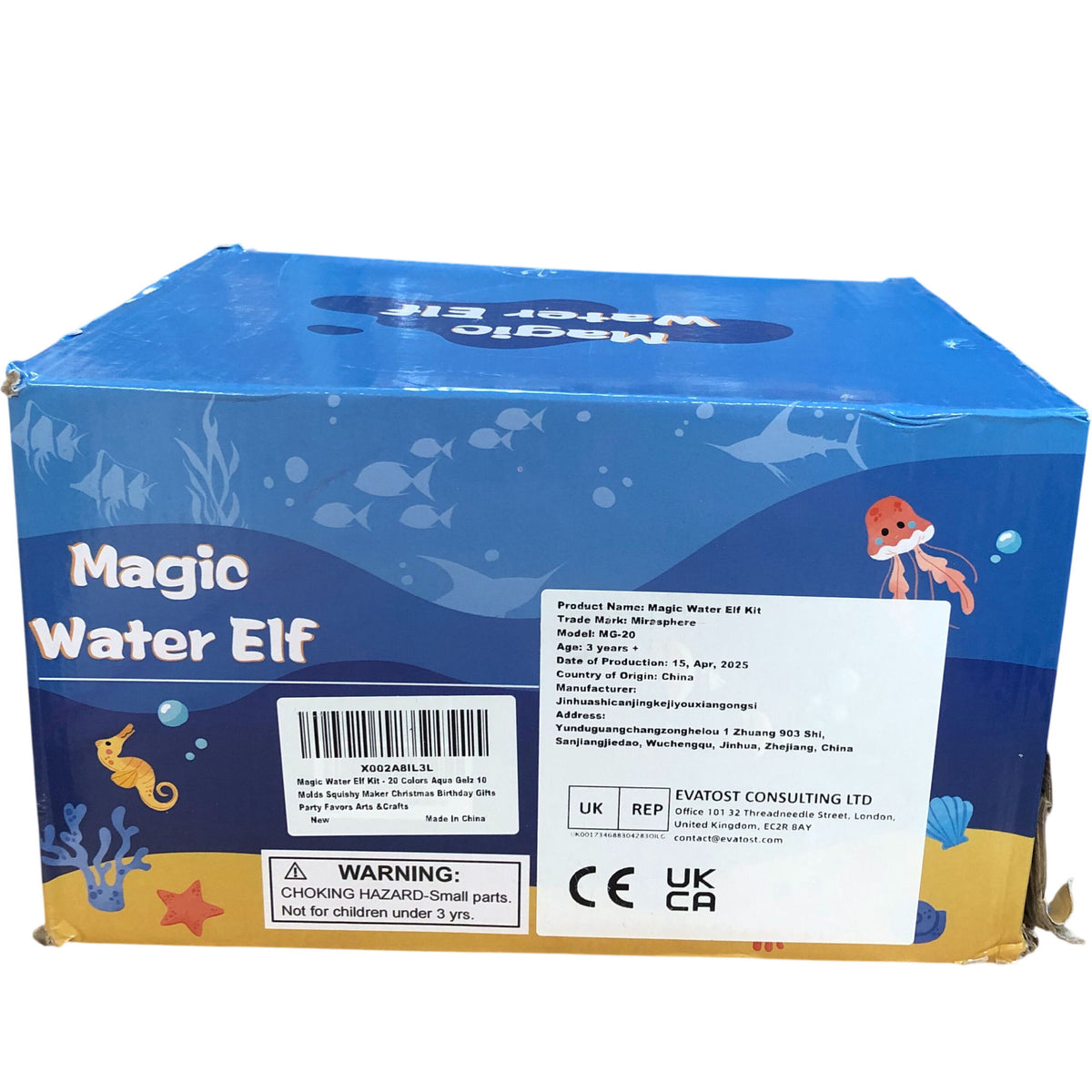 Magic Water Elf Kit 20 Colour Gels Educational Aqua Play Toy