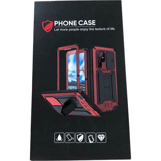 Protective Phone Case Compatible For Samsung S25 Waterproof Silver Hard Cover