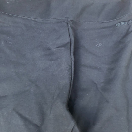 Leggings Size 14 Women's Black Stretchy Viscose Blend Comfortable Fit