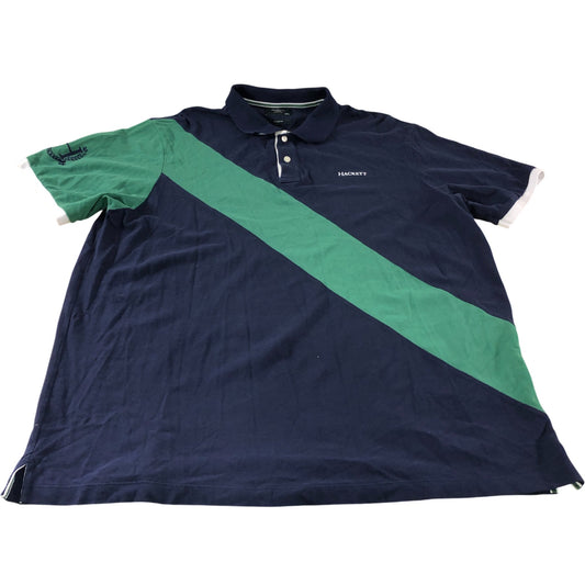Hackett Heritage Ink Blue Sash Polo Shirt - Size XXXL